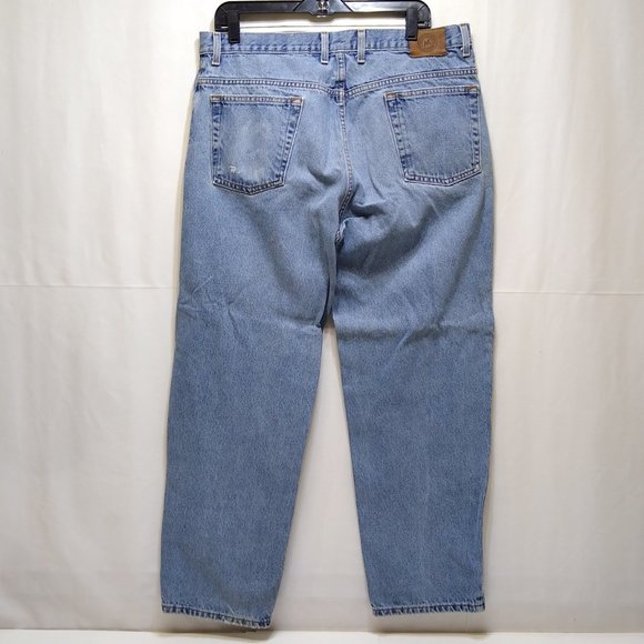 Members Mark Jeans Men's Heavy Denim Tag 36x30 Actual Size 36x28 100% Cotton - Picture 2 of 6